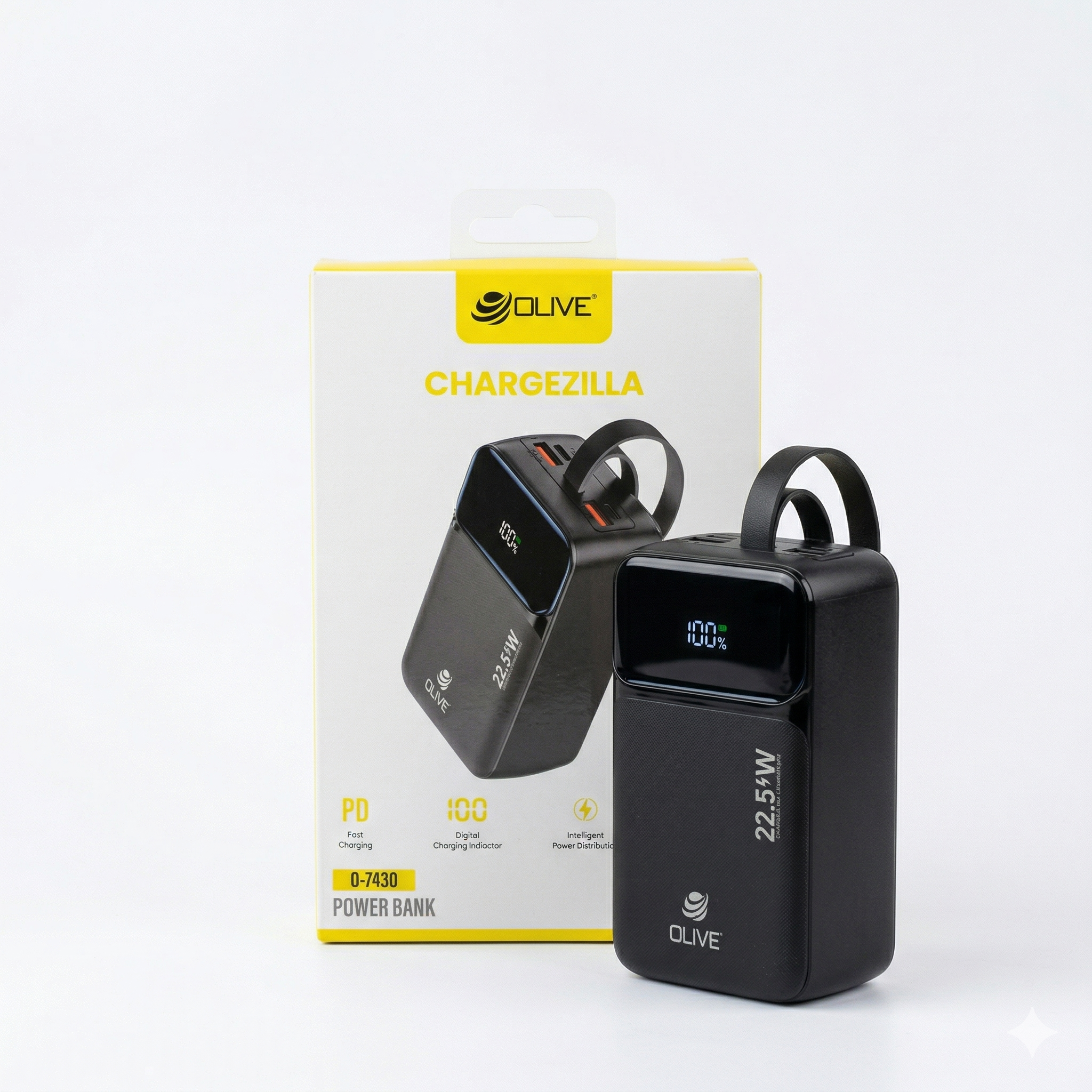 Olive Chargezilla Power Bank 0-7430